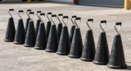 top heavy duty wheel chocks