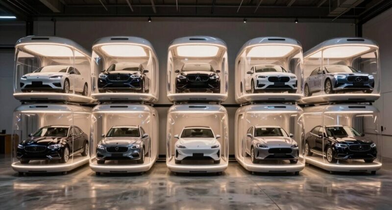 top indoor car storage bubbles