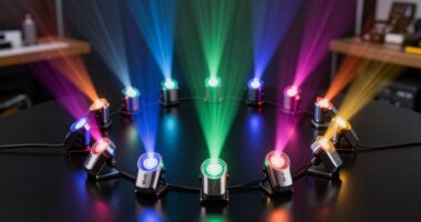 top led paint correction lights