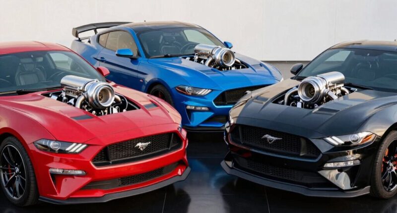 top mustang gt turbo kits