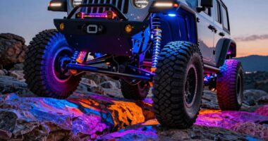 top off road rock light kits