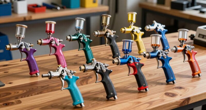 top powder coating gun kits