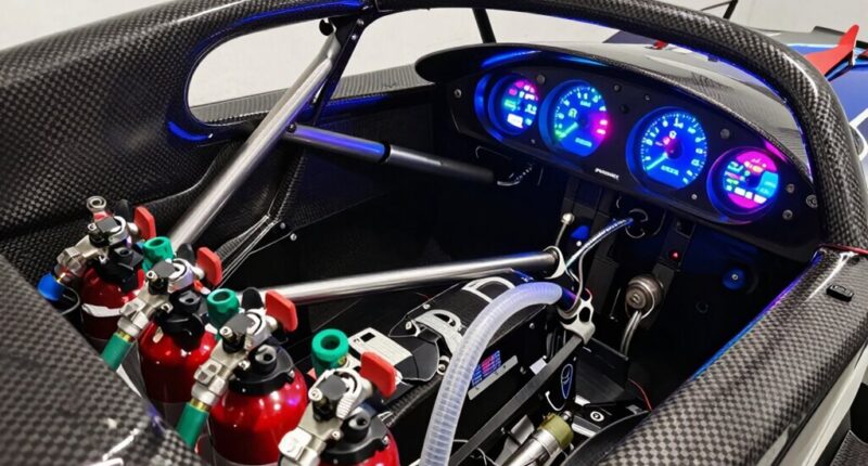 top race car fire systems
