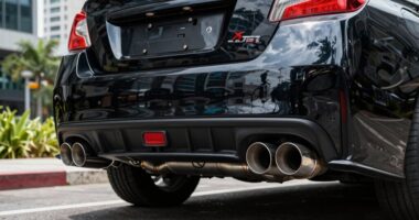 top subaru sti exhausts