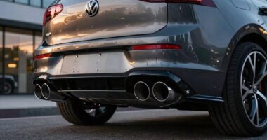 top vw golf r exhausts