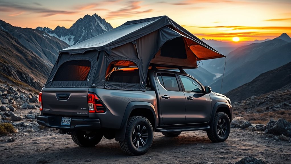 truck bed tent selection criteria