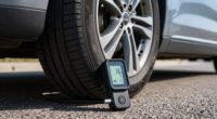 adjust tire pressures accordingly