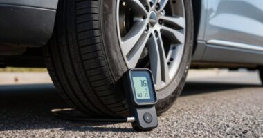adjust tire pressures accordingly