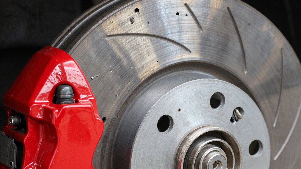 brake material and rotor finish