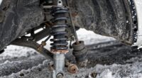 check coilovers for damage