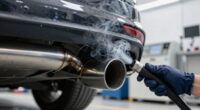 check exhaust for leaks