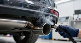 check exhaust for leaks