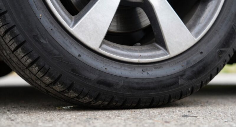 check wheel for damage