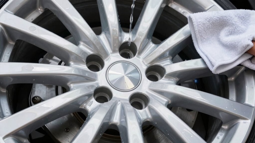 clean wheels protect finishes