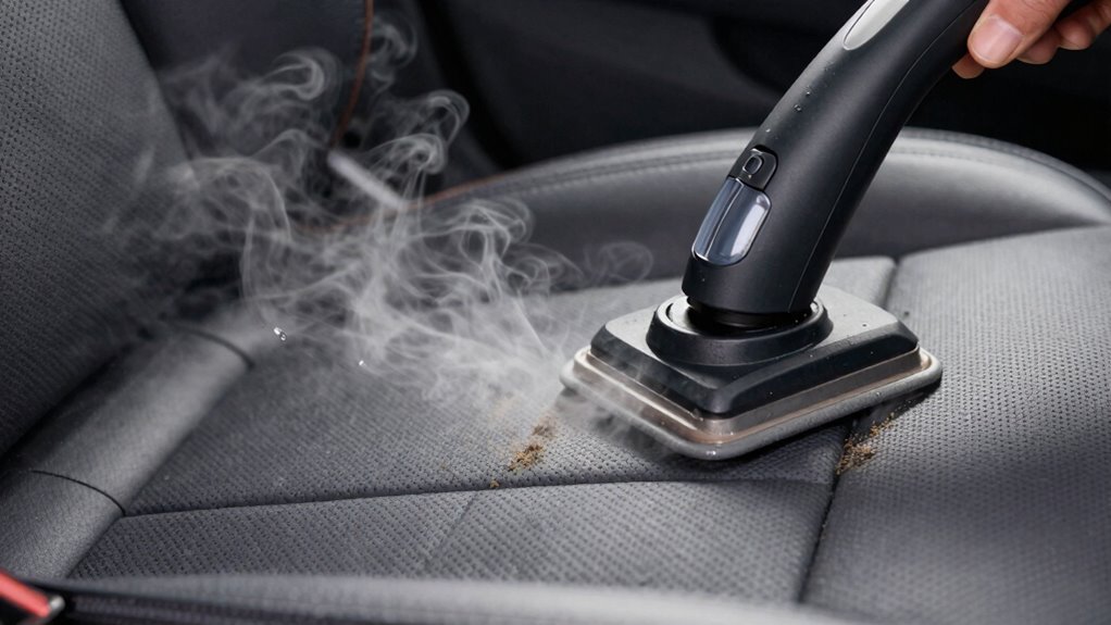 deep cleaning with steam