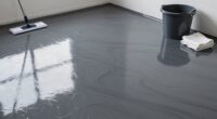 easier epoxy floor cleanup