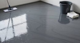 easier epoxy floor cleanup