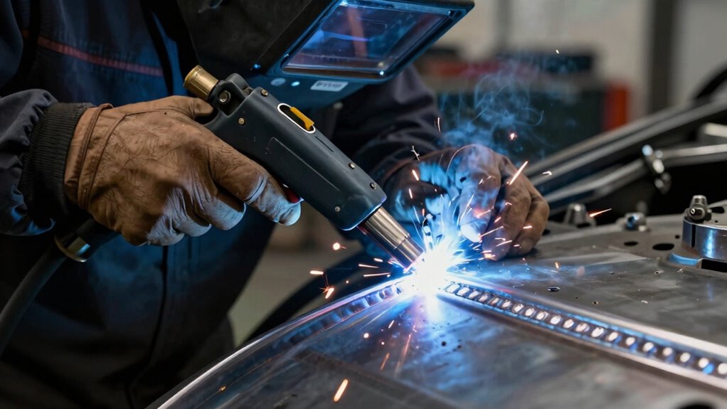 efficient safe automotive welding