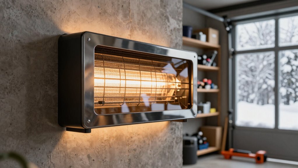 efficient safe garage heating