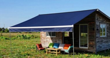 enhanced campsite shelter upgrade