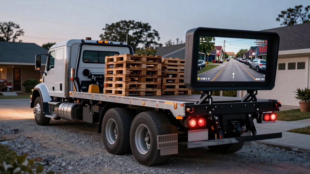 enhanced large rig parking safety