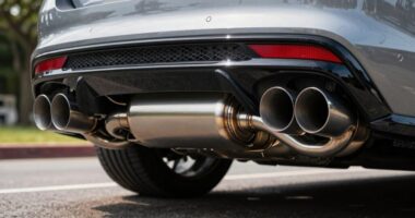 exhaust system sound comparison