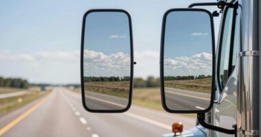 extended mirrors improve safety