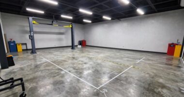 garage space and clearance