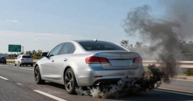 highway exhaust noise source