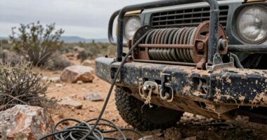 incorrect recovery winch choice