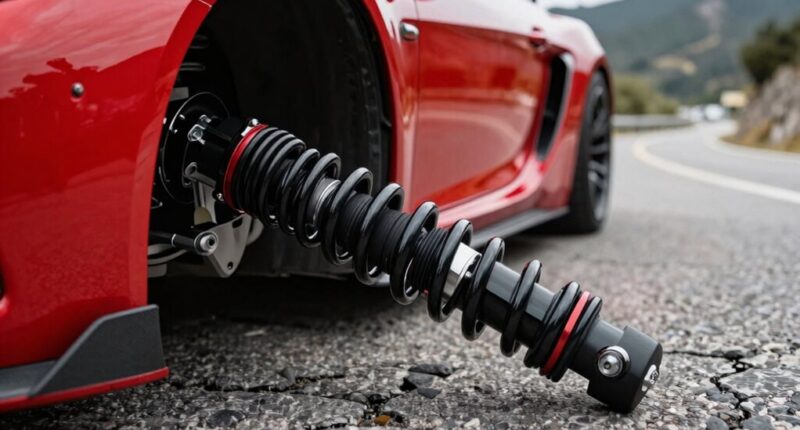incorrect spring rate tuning