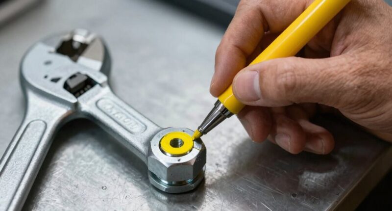 marking and monitoring hardware