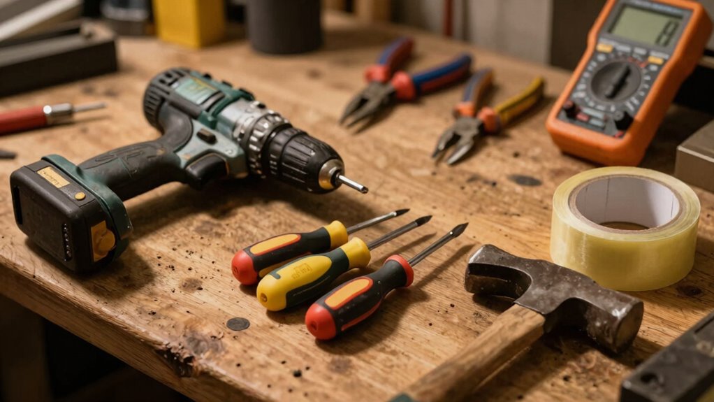 organize tools for safety