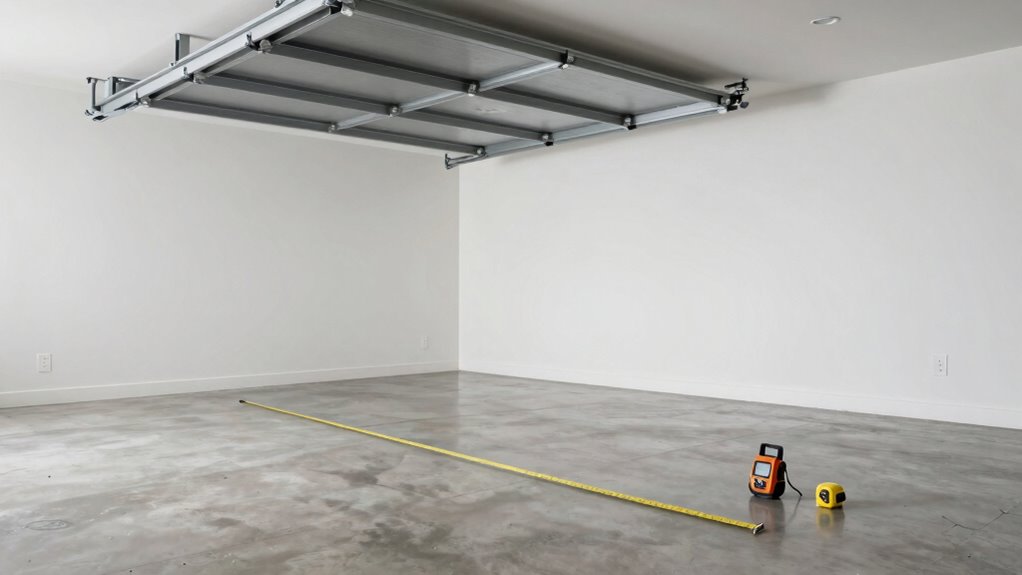 precise garage space measurements