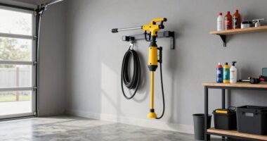 pressure washer setup disruption