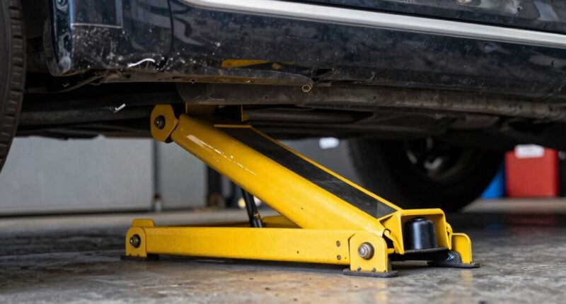 proper jacking technique prevents damage