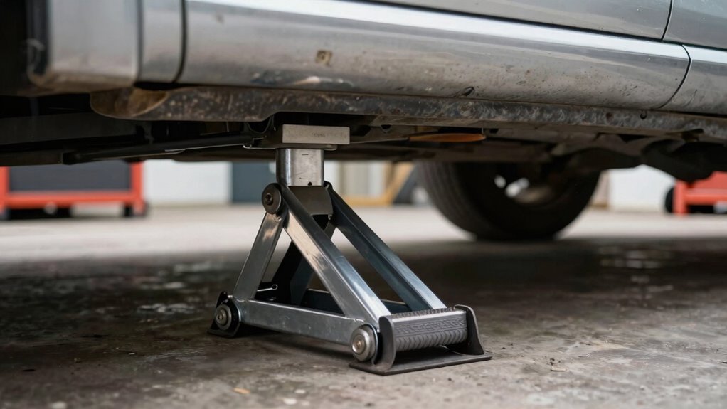 proper jacking vehicle safety