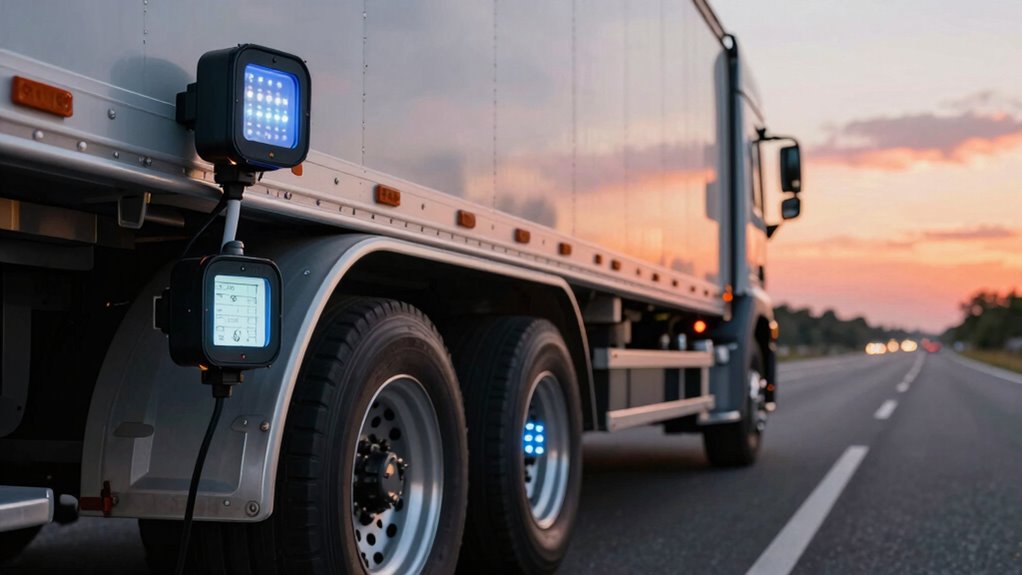 real time trailer tire monitoring
