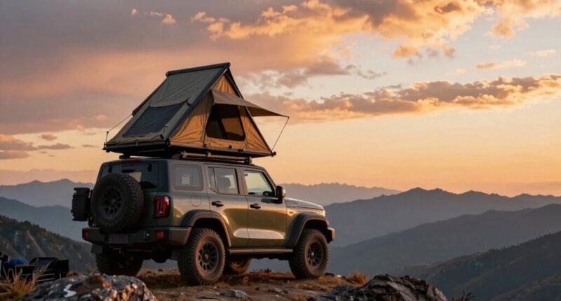 rooftop tent overland tradeoff