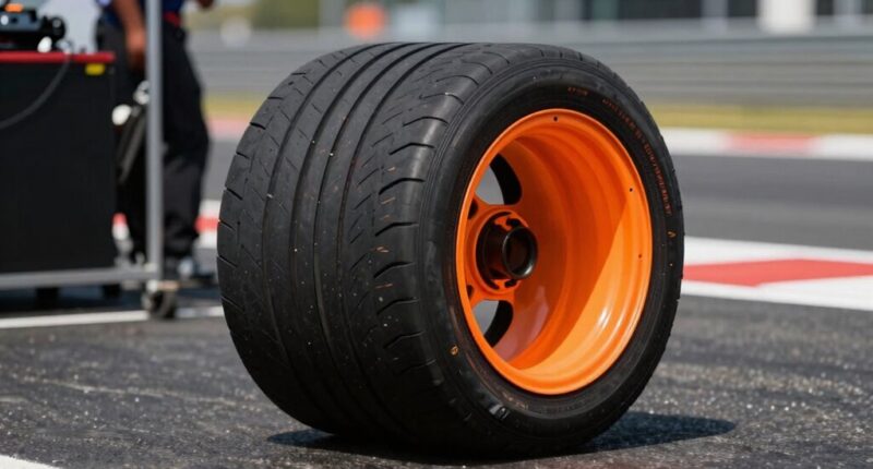 track day tire temperature monitoring