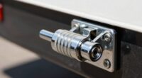 trailer hitch lock safety