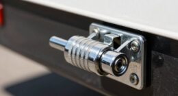 trailer hitch lock safety