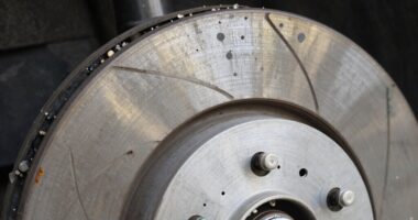 unusual hybrid brake wear