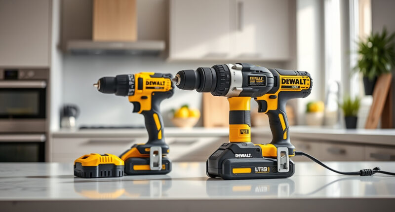 DEWALT 20V MAX Combo Kit vs DEWALT Brushless Drill: Full Comparison