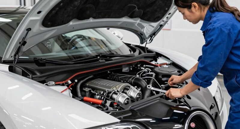 Ed Bolian Bugatti Veyron Repair