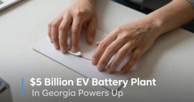 Hyundai’s $5 Billion EV Battery Plant In Georgia Powers Up