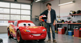 Ka-Chow! Lightning McQueen Just Raced Up the Goodwood Hill Climb