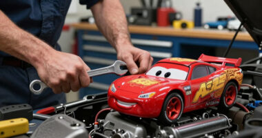 Ka-Chow! Lightning McQueen Just Raced Up the Goodwood Hill Climb