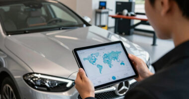 Mercedes Surges In Global Coverage