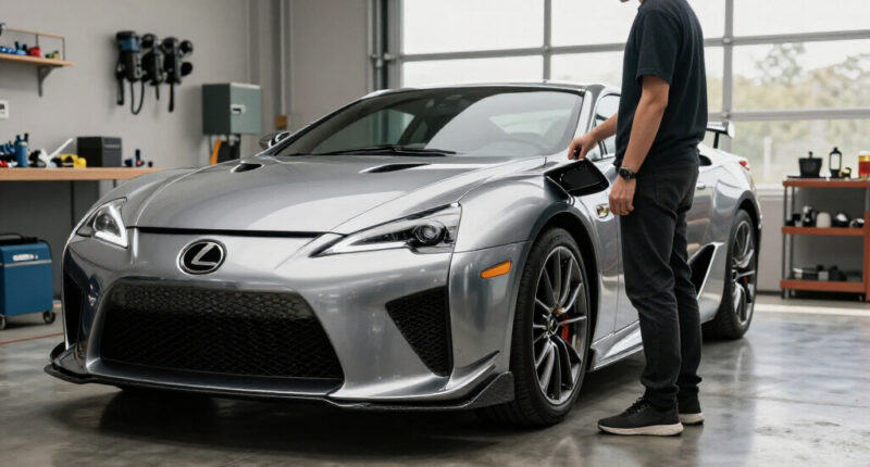 The New LFA Is Actually Electric?